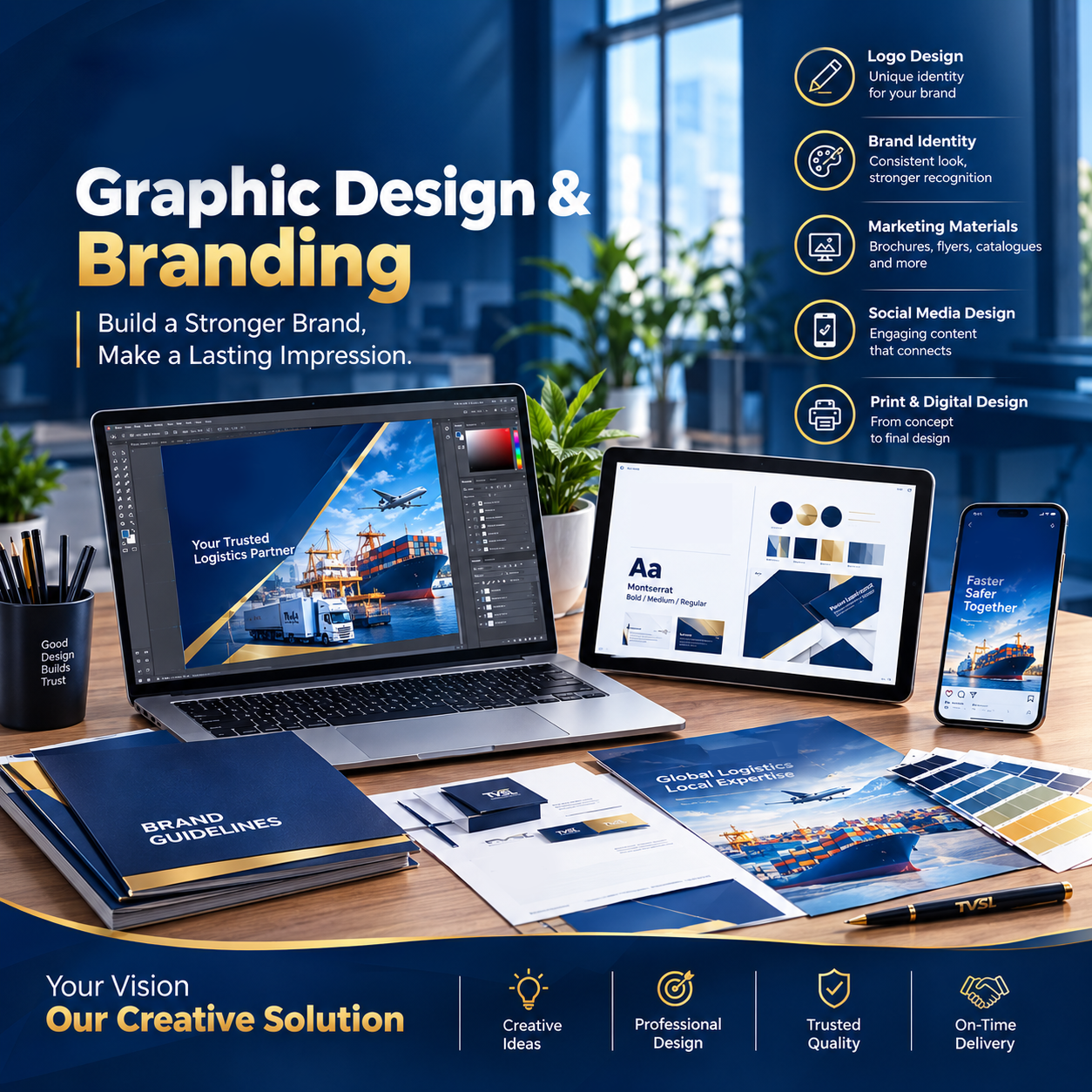 Graphic design and branding icon